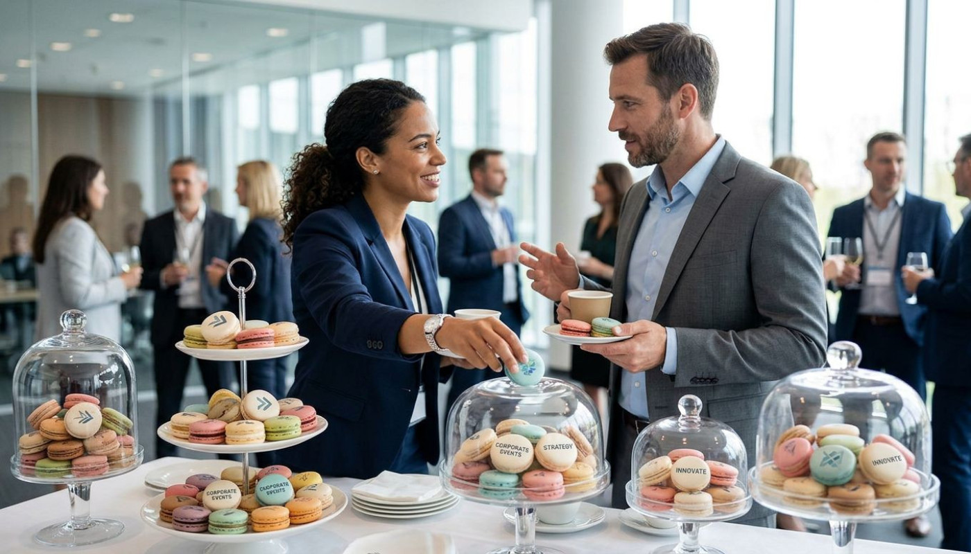Décoder la tendance des macarons personnalisés dans vos événements corporate