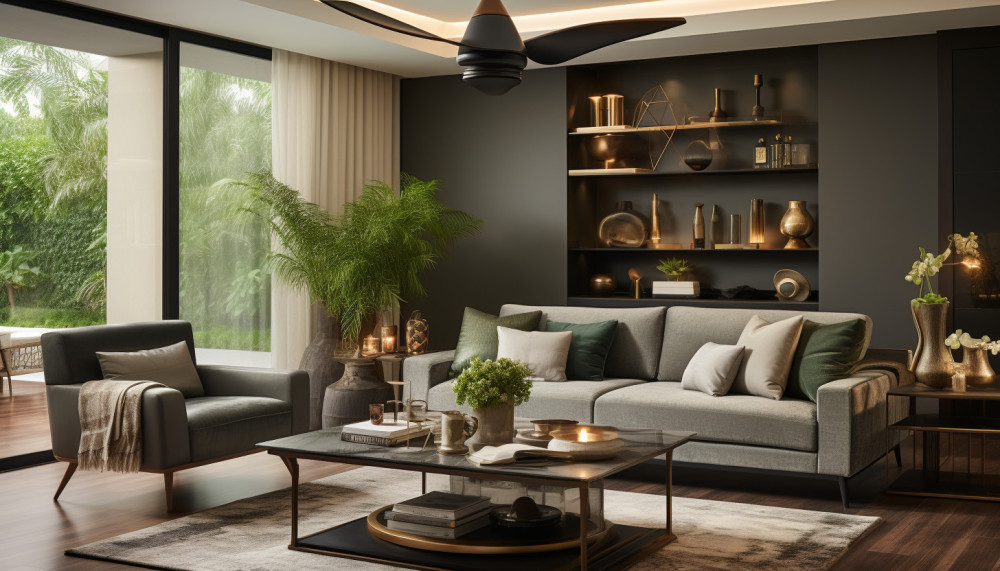Pourquoi opter pour un ventilateur de plafond dans un salon ?